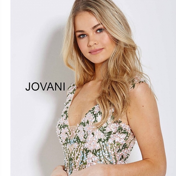 Jovani Prom Dress Style 54445 - Picture 2 of 3